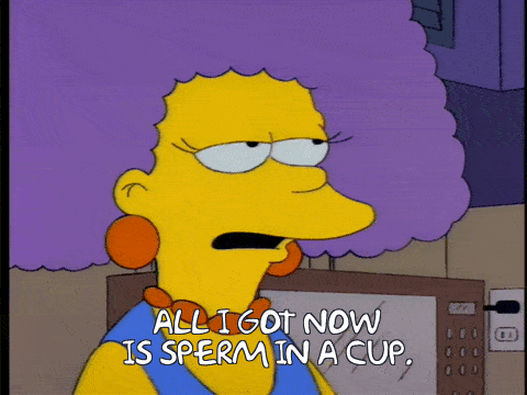 Selma Sperm in a Cup