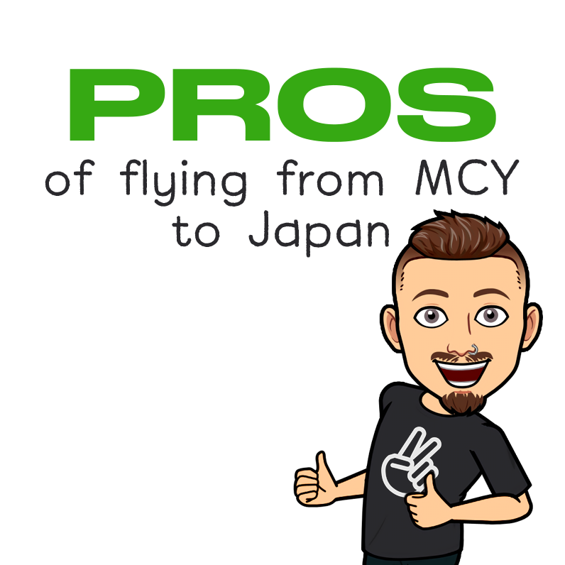 The pros of flying from Sunshine Coast to Japan